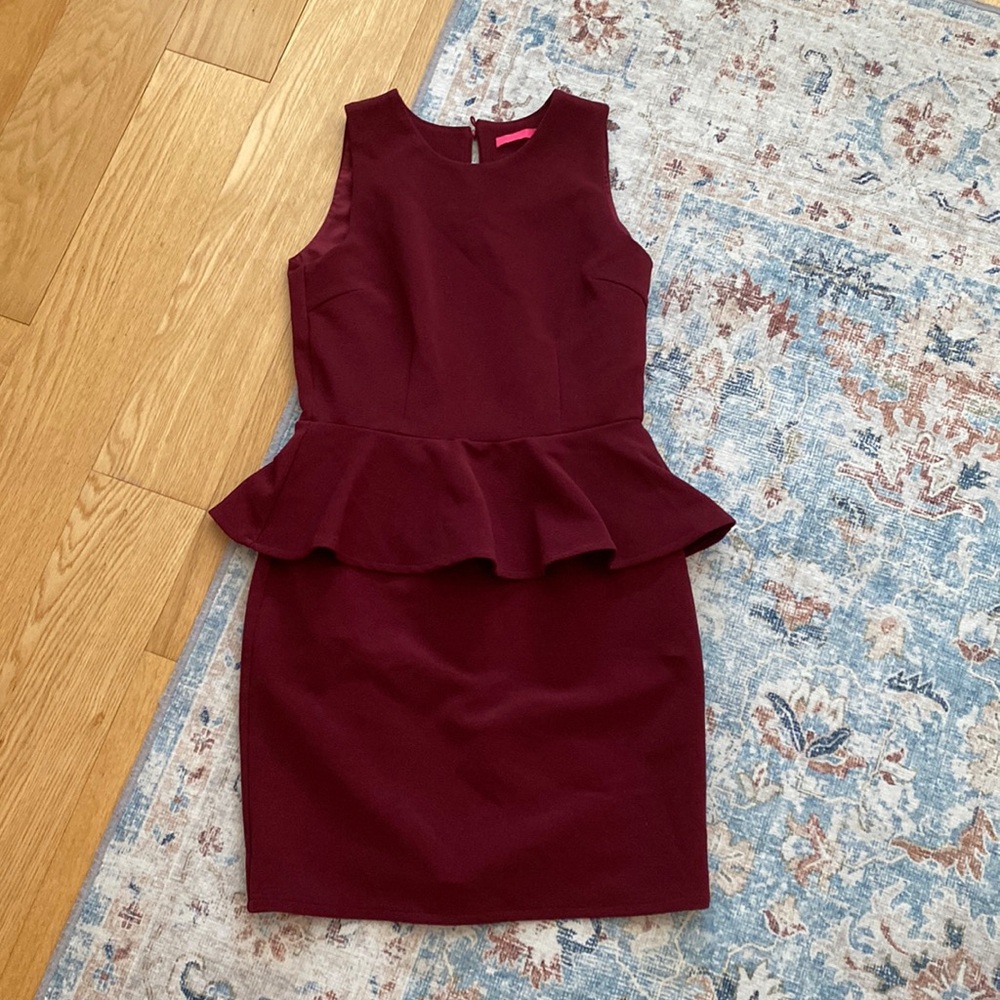 💖 Pinkyotto back open mini dress